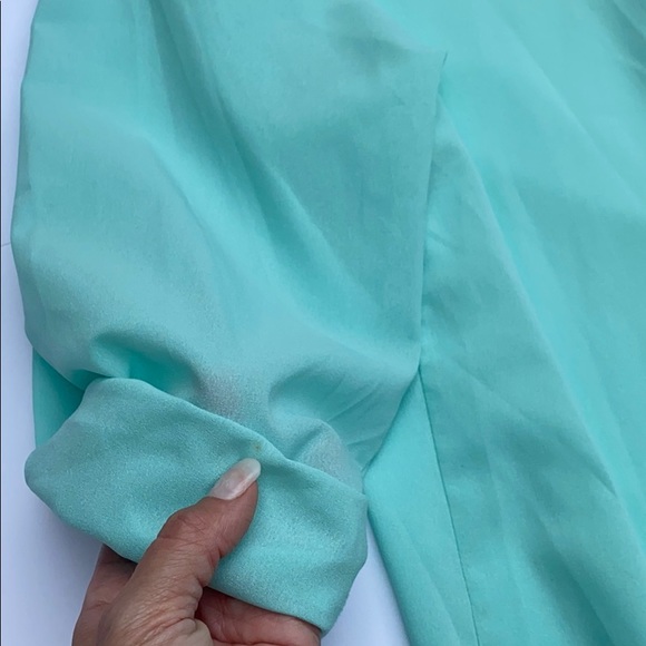 Francesca’s Blouse 3/4 Length Arm Cuffs Small - Picture 9 of 10